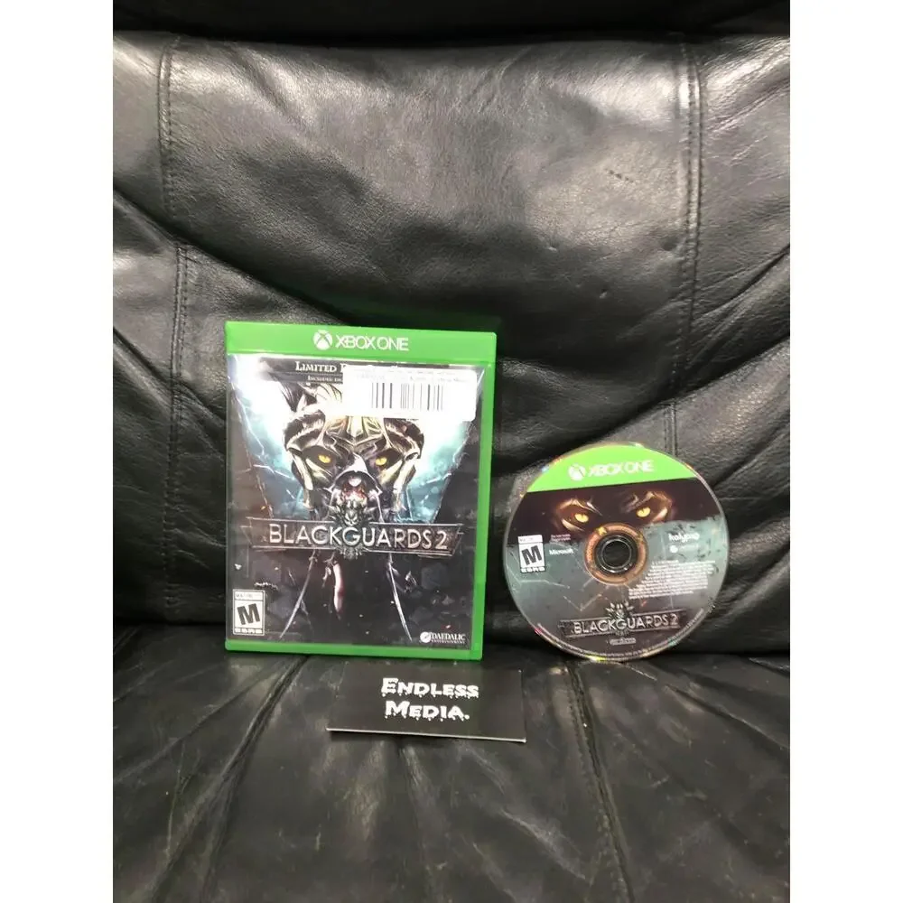 Blackguards 2 Microsoft Xbox One Item and Box Video Game